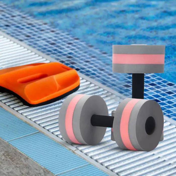 Haltères aquatiques flottants en mousse EVA, poids de natation multifonctionnels, équipement d'exercice aquatique, équipement de fitness confortable