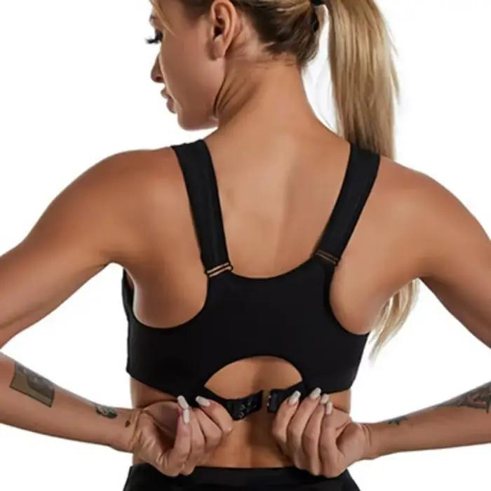 CZGUKE Soutien-gorge de yoga et de fitness, soutien-gorge de sport absorbant les chocs, respirant et à séchage rapide, pour l'entraînement et la course à pied, sous-vêtements pour femmes