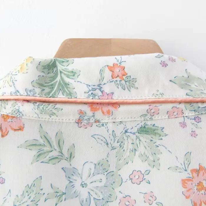 Pyjama imprimé en Satin pour femmes