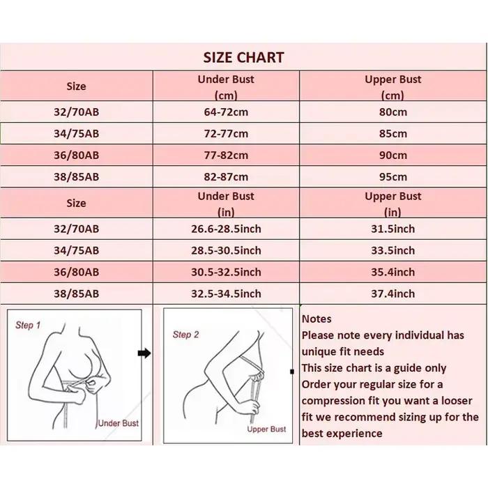 FINETOO fermeture avant Sexy Push Up soutien-gorge femmes