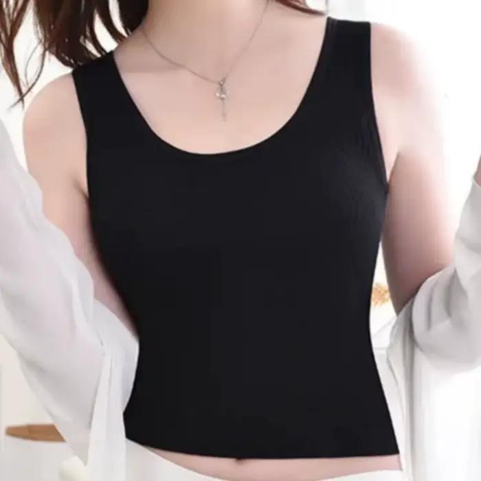 Camisole rembourrée pour femme