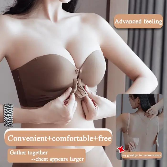 FINETOO fermeture avant Sexy Push Up soutien-gorge femmes