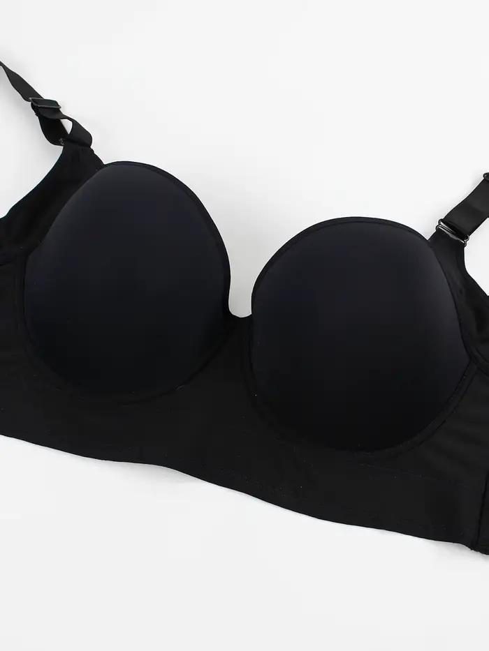 Soutien-gorge côtelé lisse taille européenne