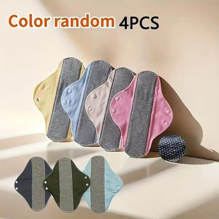 1/3/6 pièces Culottes absorbantes réutilisables en coton pour adultes