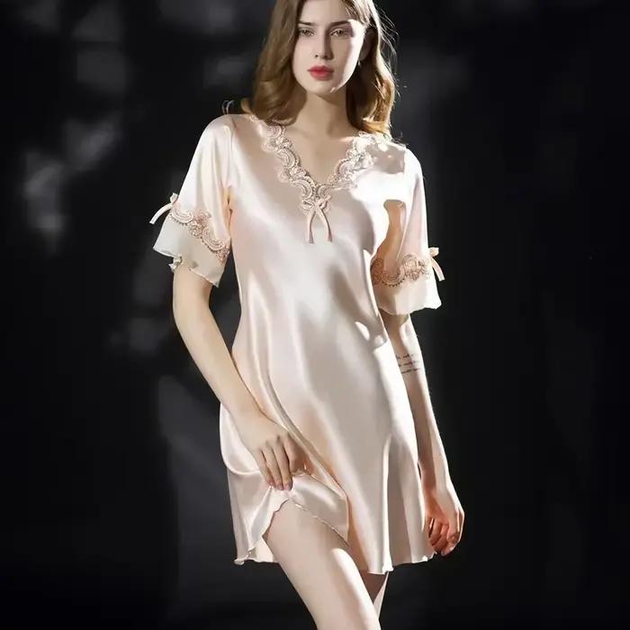 Chemise de nuit d'été pour femmes