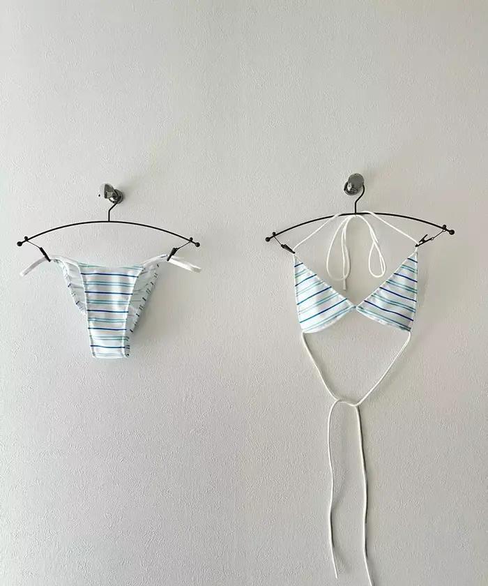 Micro Bikinis 2026 Nouveaux Maillots de Bain Femme Sexy Ensemble Bikini Brésilien Imprimé Dopamine Tenue de Plage Maillot de Bain Biquini Féminin