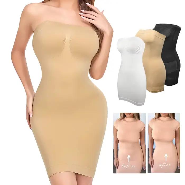 Sous-robe sans bretelles pour femmes