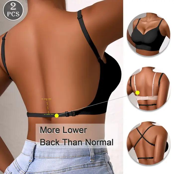 Soutien-gorge sans dos invisible pour petites poitrines – Push-up adhésif sans bretelles