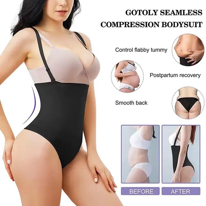 Body Shapewear femmes corps complet Shaper ventre contrôle sous-vêtements amincissants gaine bout