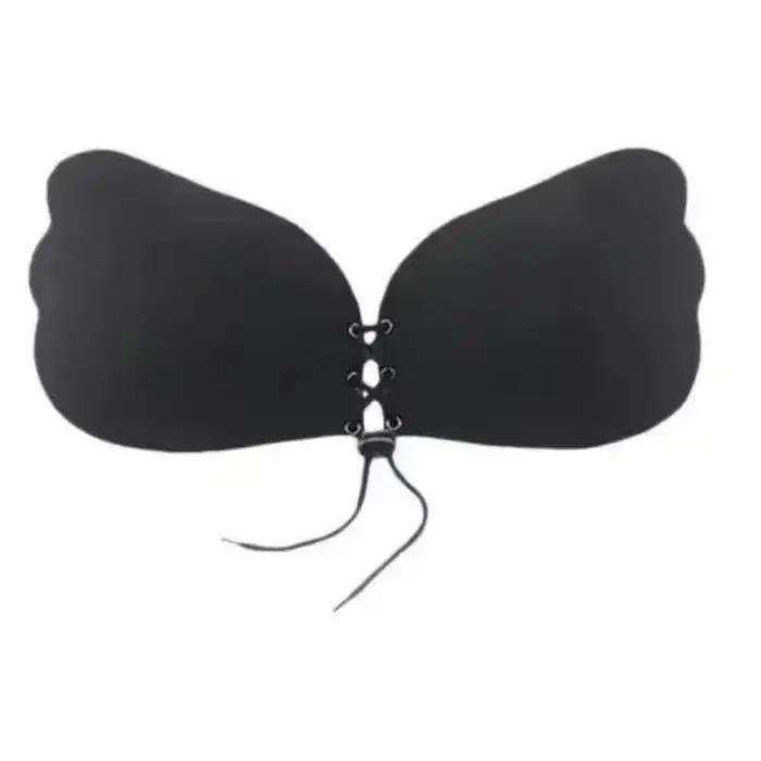Femmes sans couture auto-adhésif mouche soutien-gorge sans bretelles Push Up