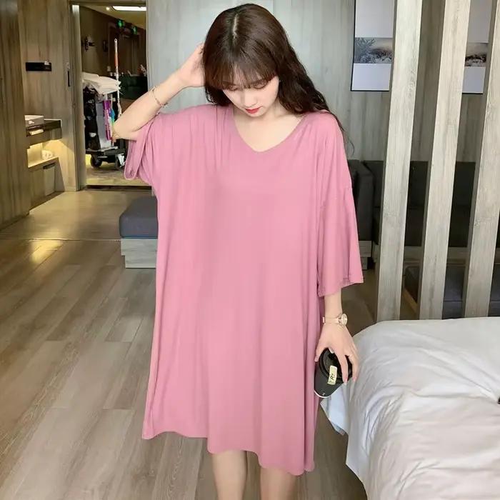 Chemise de nuit pour femmes grande taille