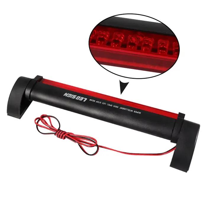 DSYCAR 12V rouge voiture LED troisième feux de freinage barre arrière feu de signalisation de stationnement camion haut montage arrêt voyant d'avertissement universel