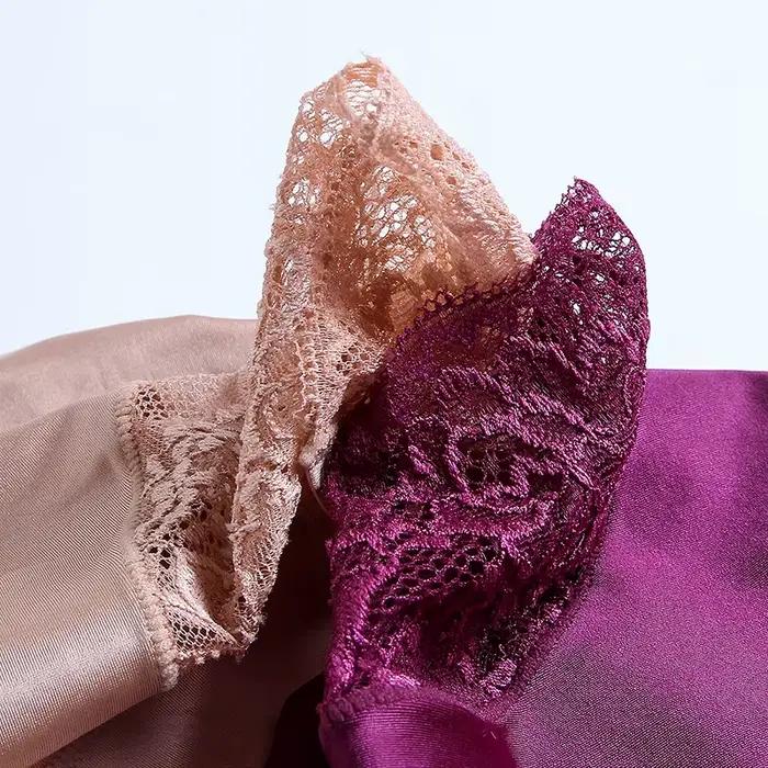 TEXIWAS 4 pièces/lot culottes en dentelle femmes sans couture dames sous-vêtements slips