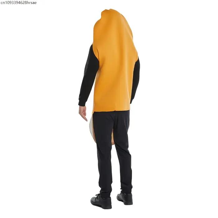 Pain Baguette Cosplay Costume combinaison pour adulte Thanksgiving unisexe nourriture tunique Hallowee noël carnaval fête déguisement