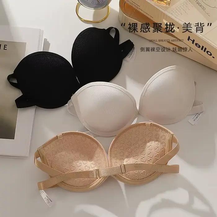 Soutien-gorge invisible sans bretelles pour petites poitrines, pour filles, à faire ressortir pour créer un effet de volume.