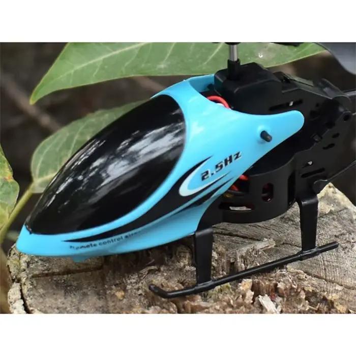 Drone d'hélicoptère RC avec jouet volant électrique léger, télécommande Radio, avion d'intérieur et d'extérieur, modèle de jouet