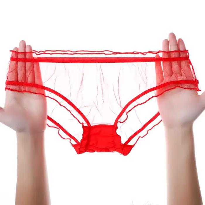 Sous-vêtements transparents pour femmes