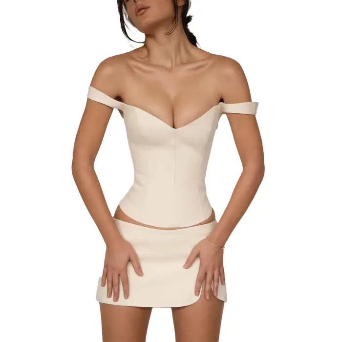 Corset sans manches élégant pour femme