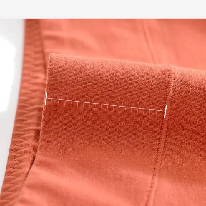 Culotte menstruelle antibactérienne taille haute slip en coton sous-vêtements physiologiques