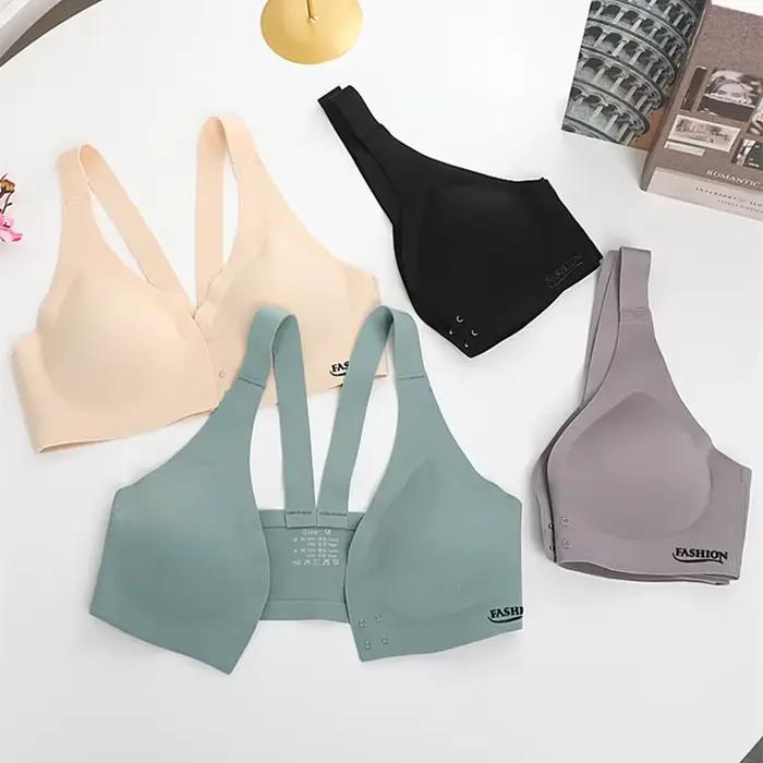 Soutien-gorge grande taille avec boucle avant