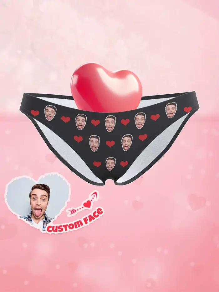 Culottes personnalisées pour la Saint-Valentin pour femme