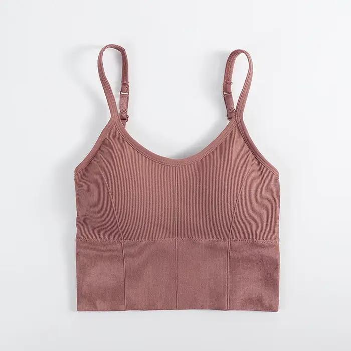 Soutien-gorge push-up rembourré sans couture pour femme