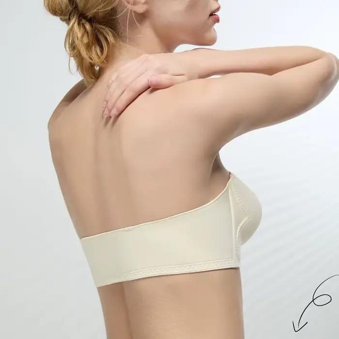 Soutien-gorge antidérapant sans bretelles pour femmes