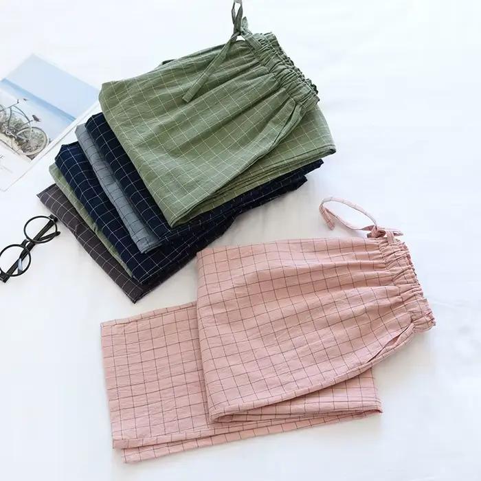 Pantalon de pyjama femme en coton
