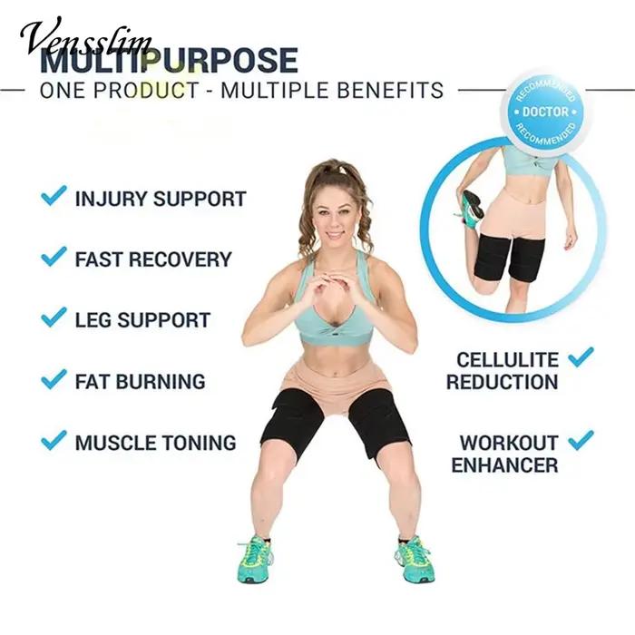 Vensslim gros brûler cuisse tondeuse enveloppement femmes Thermo néoprène perte de poids Corset 2 pièces Leggings Shapers mince sueur Sauna ceinture