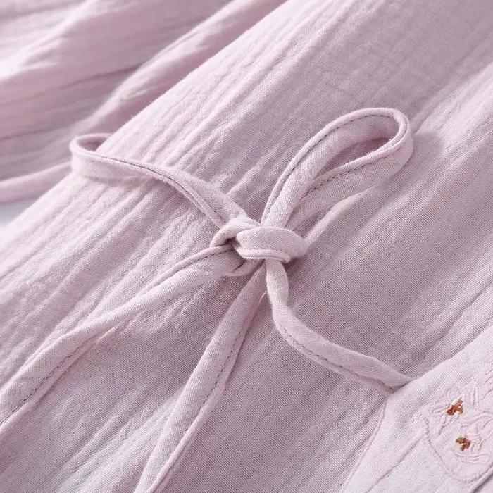 Chemise de nuit en pur coton pour femmes