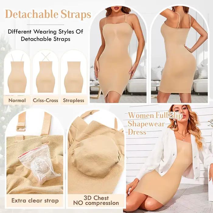 Sous-robe sans bretelles pour femmes