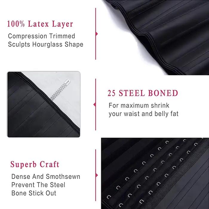 Corset de torse court pour femmes