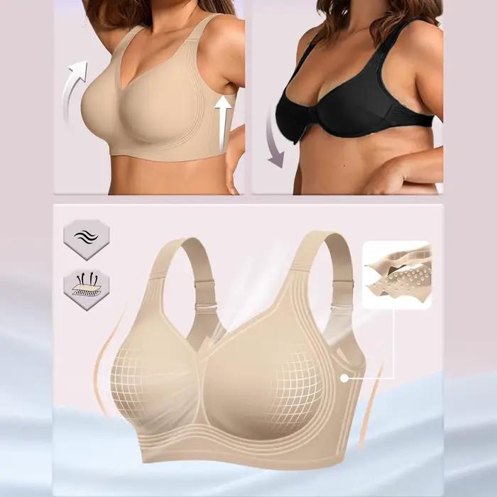 Soutien-gorge Grande Taille Ultra Doux et Sans Coutures - Couverture Complète