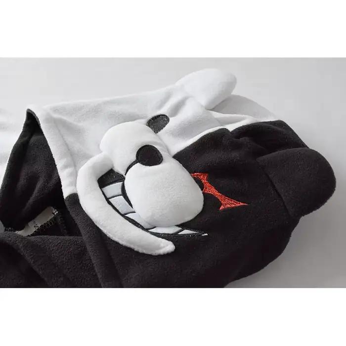 Monokuma licorne Kigurumi pyjama adulte Onesie Anime ours combinaison noir blanc Animal pyjamas femmes Halloween fête costume ensemble