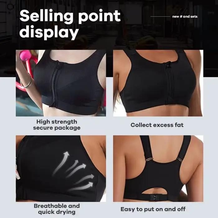 CZGUKE Soutien-gorge de yoga et de fitness, soutien-gorge de sport absorbant les chocs, respirant et à séchage rapide, pour l'entraînement et la course à pied, sous-vêtements pour femmes