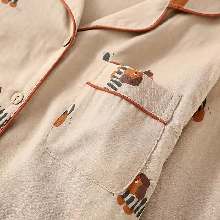 Pyjama en coton pour couple