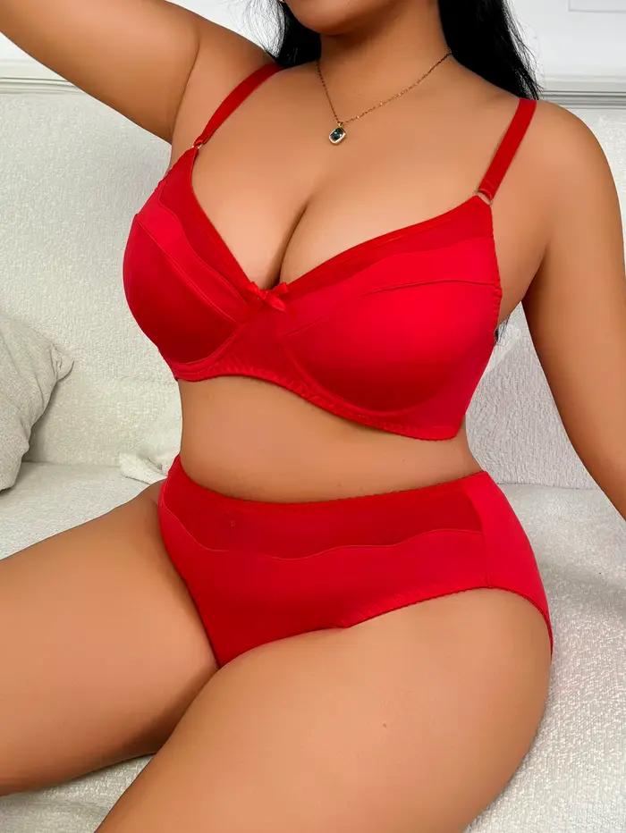 Ensemble de lingerie minimiseur grande taille