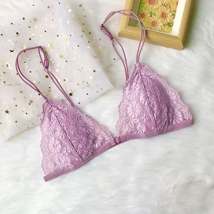 Soutien-gorge bonnet triangulaire pour petite poitrine pour femme