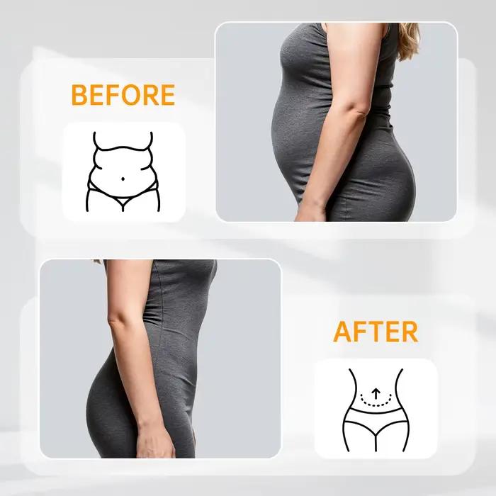 Nouveau Corset Ajustable pour Femmes avec Double Ceinture en Néoprène et Fermeture Éclair