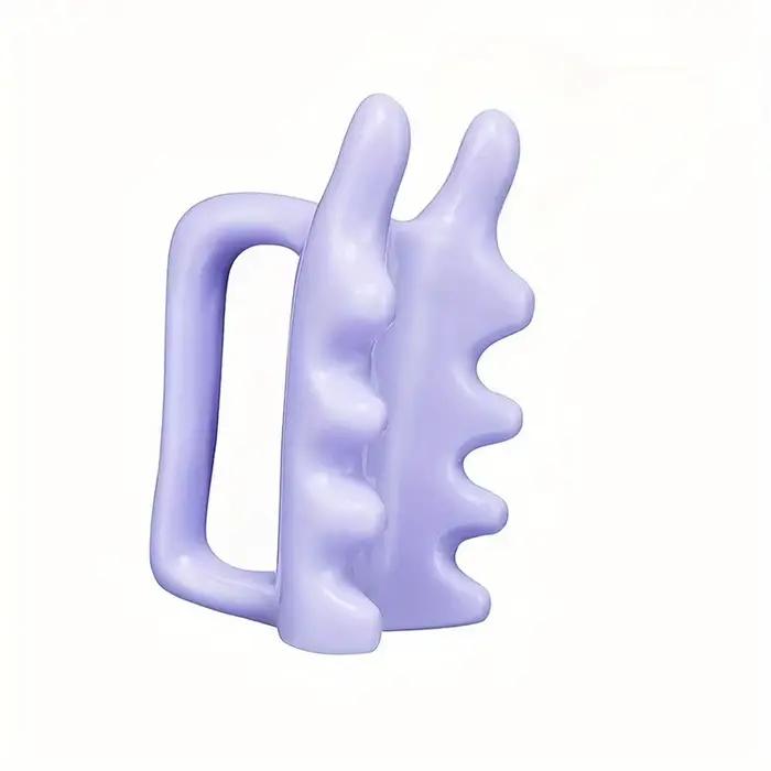 Masseur portatif pour le visage et le corps, masseur en résine pour le cou, les épaules et le dos, outil Guasha, masseur corporel relaxant pour soulager, cadeau de fête des mères
