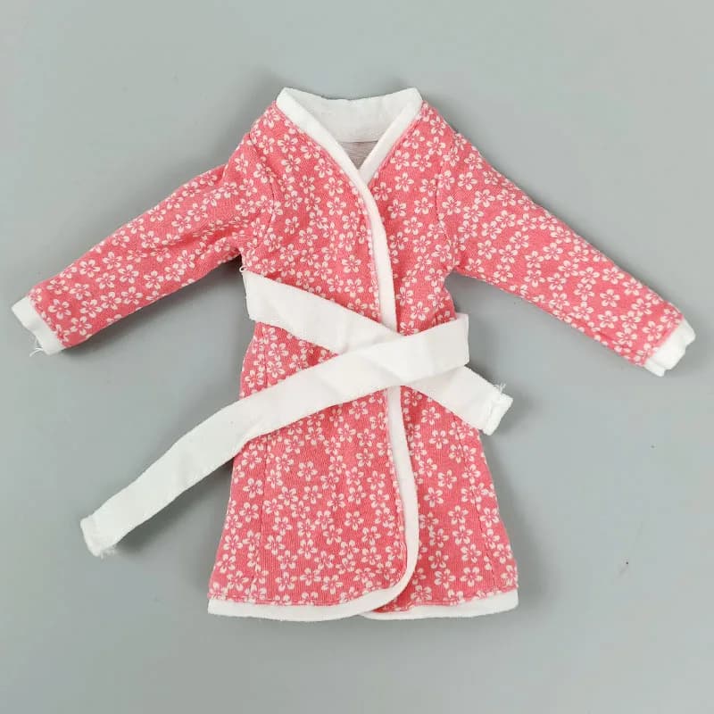Peignoir pour Barbie beurre HOSuits, Robe, Pyjama d'hiver, Vêtements de couchage décontractés, Maiso