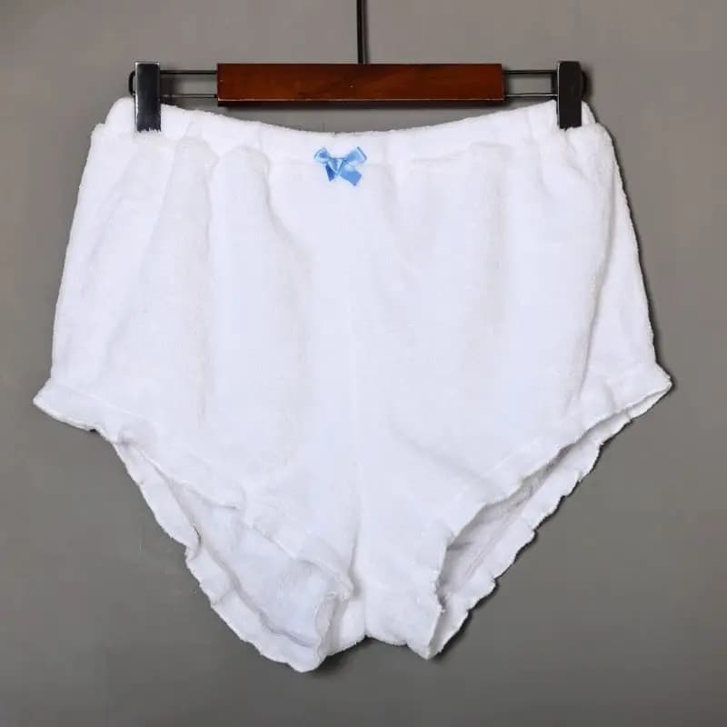 Slip bouffant épais en flanelle doux au toucher, taille élastique, culotte légère, spectacle en dire