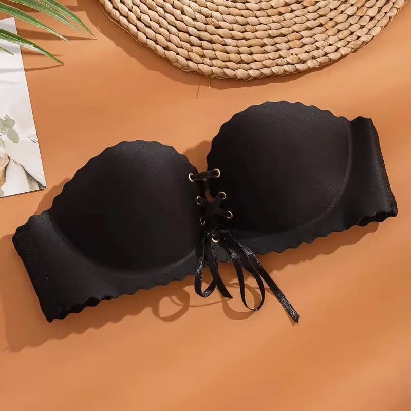 Soutien-gorge invisible sans bretelles ni dos pour femmes, soutien-gorge tube push-up sans armatures