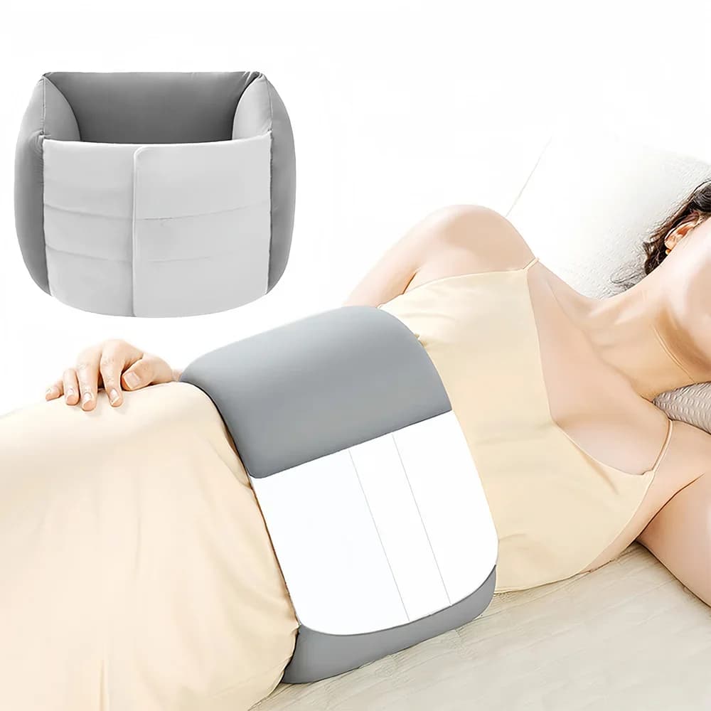 Oreiller enroulé lombaire pour dormir sur le côté, soutien du dos, oreiller de taille de scoliose po