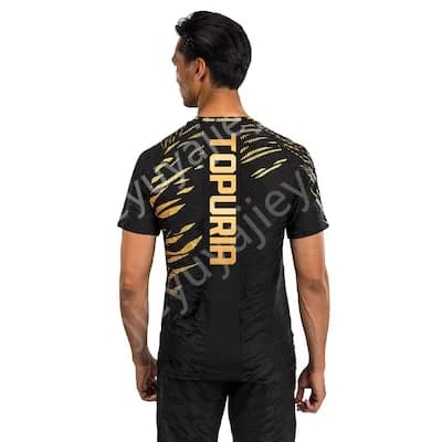 T-shirt UFC TOPURA adapté aux matchs de boxe décontractés, séchage rapide, confortable et respirant,