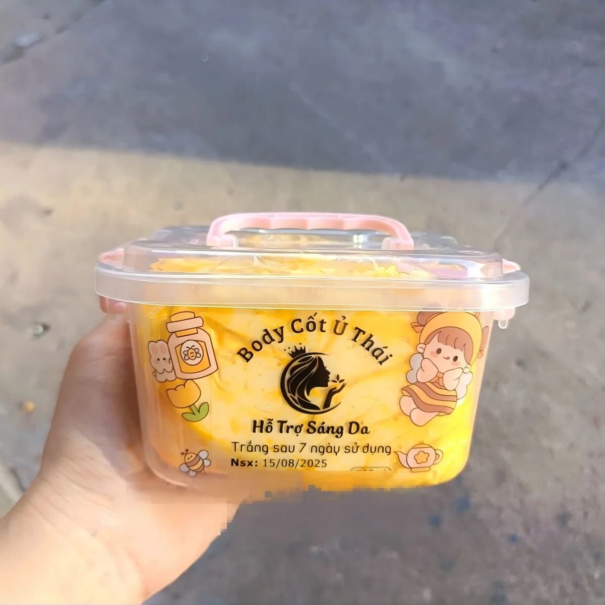 Crème blanchissante pour le corps thaïlandaise, éclaircissante et hydratante pour la peau, corps nat