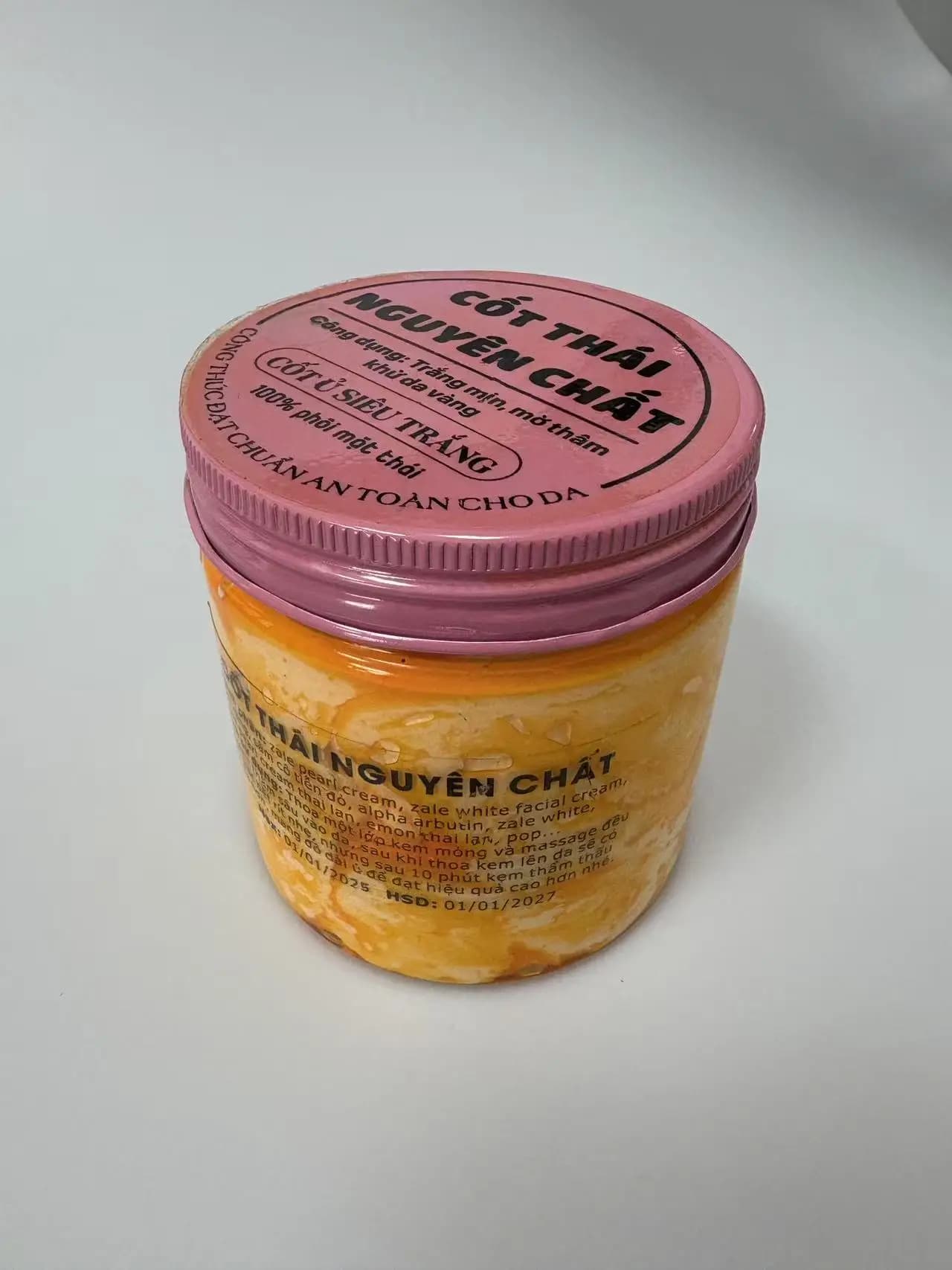 Lait corporel thaïlandais 200g, bouchon jaune, rose, vert, 2 options, hydratation intense pour une p