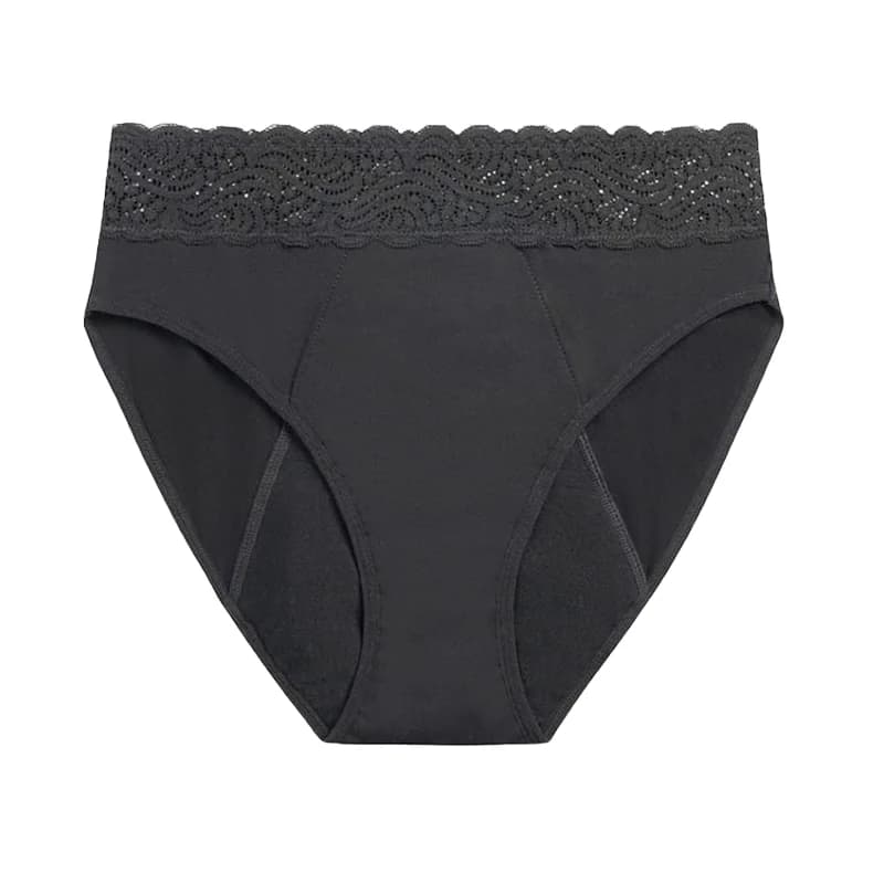 Culotte menstruelle en coton pour femme, sous-vêtement absorbant, slip menstruel, débit abondant