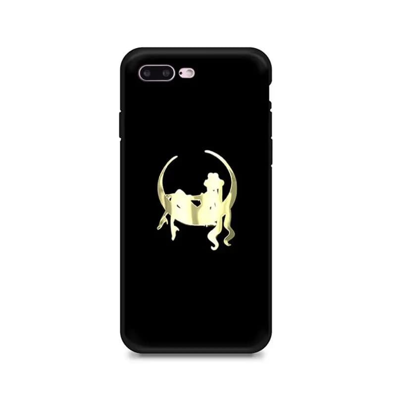 Autocollant Métallique Sailor Moon Action Kawaii Moon Hare Shui Bingyue Mignon pour Téléphone Portab