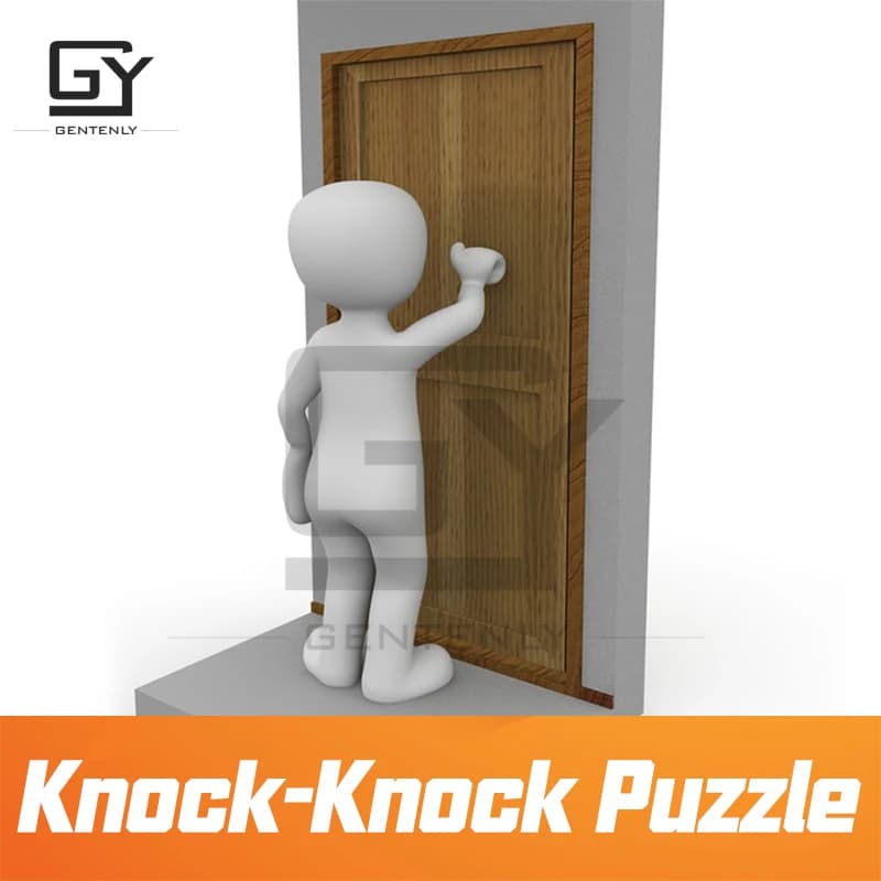 GENTENLY Accessoires de Escape Room : Contrôleur de mécanisme de déverrouillage pour puzzle 'Knock-K